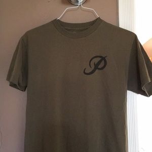 Green primitive t-shirt